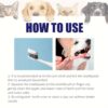 Pasta de Limpeza Dental para Pets - Pet Dog Toothpaste For Dog Cleaning Mouth Odor Tartar Tooth Stain Gum Care Toothpaste, Pet Dental Hygiene Kit - Image 5