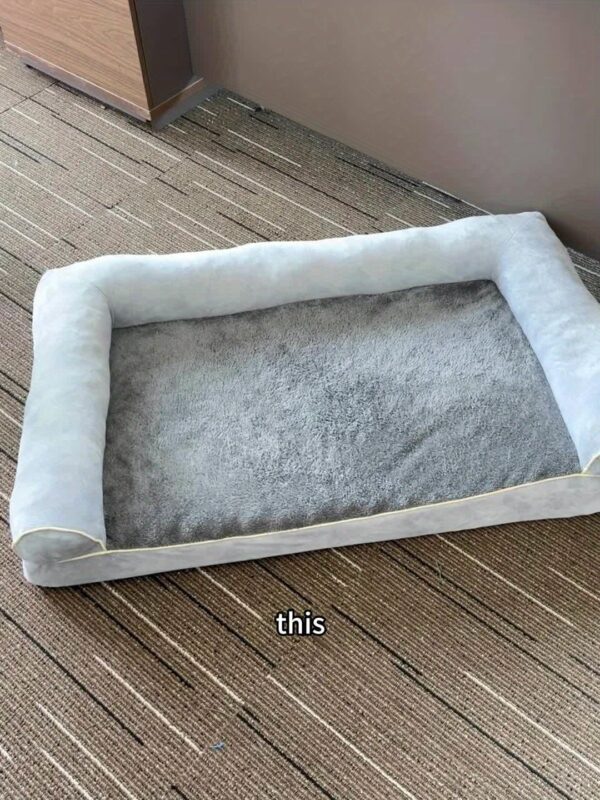Cama ortopédica para Caes Grandes - Orthopedic Dog Beds For Large Dogs, Memory Foam Bed With Sides - Image 9