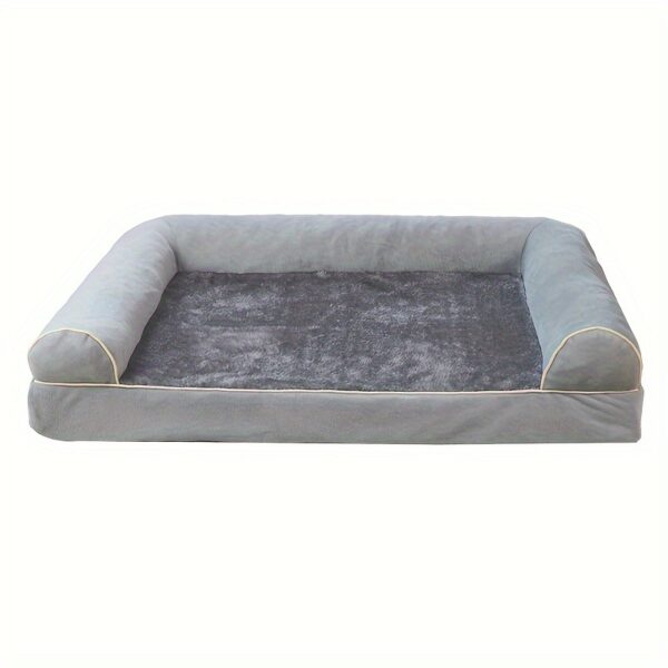 Cama ortopédica para Caes Grandes - Orthopedic Dog Beds For Large Dogs, Memory Foam Bed With Sides - Image 3