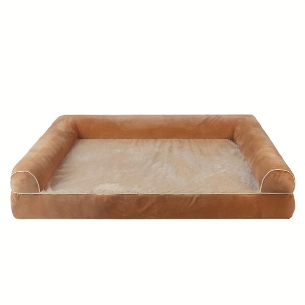 Cama ortopédica para Caes Grandes - Orthopedic Dog Beds For Large Dogs, Memory Foam Bed With Sides - Image 5